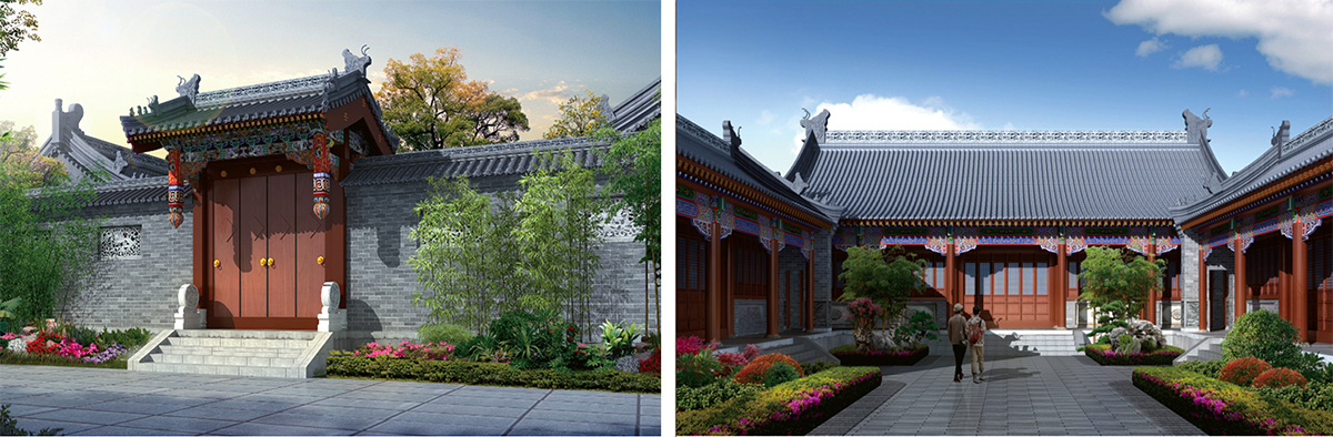 11韓城市司馬遷祠景區(qū)甬道東側(cè)四合院（在建).jpg